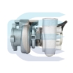 Turbocharger for KUBOTA KX080 1E153-17012 1E15317012Turbokompresorius skirtas KUBOTA KX080 1E153-17012 1E15317012