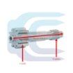 Shaft 1013 L89 for HITACHI EX30 EX35 0750110 Velenėlis 1013 L89 for HITACHI EX30 EX35 0750110