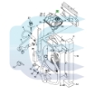 Expansion tank for JCB 516-42 JS20 333/K2338 issipletimo bakelis