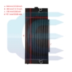 Vandens Radiatorius skirtas JCB JS160 JS145W 30926178