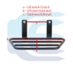 Heavy Duty Rear Light Guards (2 Pieces) for JCB 3CX 33121118 33503402 lempu apsauga