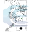 Bearing - Taper Roller for JCB 407 TM270 4CX 907/0830 907/M5375 kūginis ritinėlio guolis