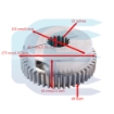 Hydraulic Pump Coupling Gear for EXTEC SANDVIK 100FLE-PA-265HUB movos centrinis dantratis