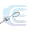 Engine Oil Dipstick for JCB 2CX 2DX 3CX 4C 4CN 4CX 123/02407 Tepalo matuoklė
