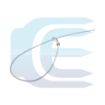 Engine Oil Dipstick for JCB 2CX 2DX 3CX 4C 4CN 4CX 123/02407 Tepalo matuoklė