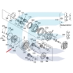 Wire for Kubota KX057 KX151 KX161 U45 U55 68671-13610 6867113610 fleksinė viela