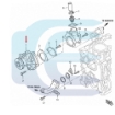 Water Pump for YANMAR KOMATSU YM129004-42001 129004-42001 vandens pompa