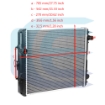 Radiator for KUBOTA KX080 RD829-42300 RD82942300 radiatorius