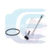 Plastic Fuel Sediment Bowl +Seals and nut for JCB 3CX 412 535-95 716-51 930-2 8015 FASTRAC 125-65 ROBOT 1105 JS130 TM270 32/904709